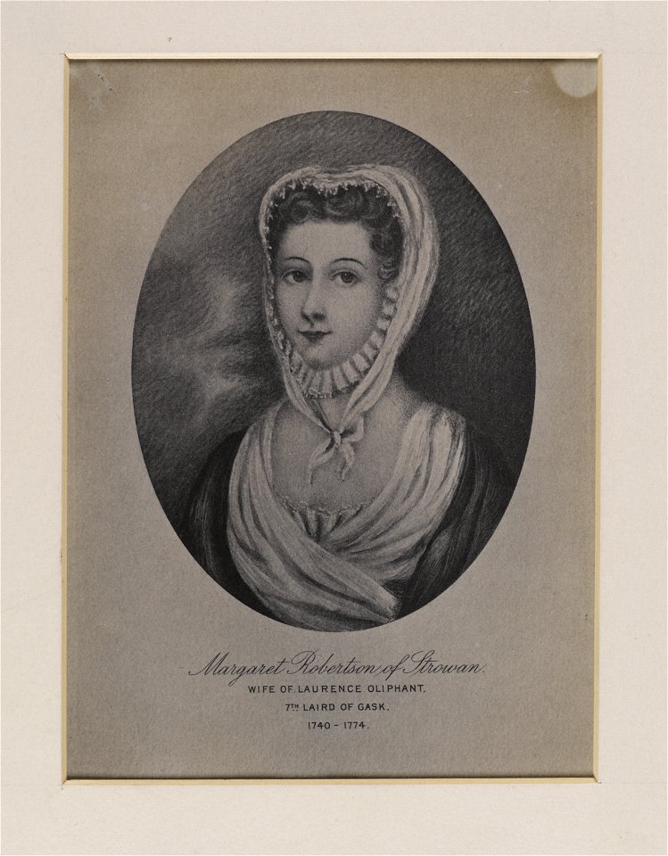 Jacobite broadside - Margaret Robertson of Strowan
