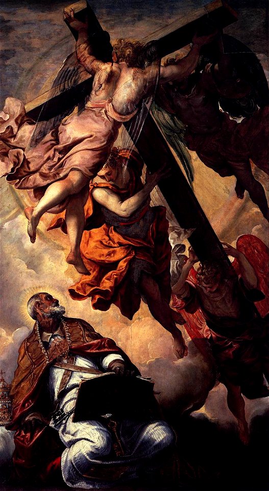Jacopo Tintoretto - The Vision of St Peter - WGA22457