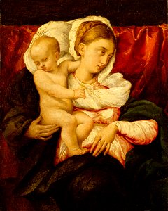 Jacopo Bassano - Madonna and Child - 37.142 - Detroit Institute of Arts