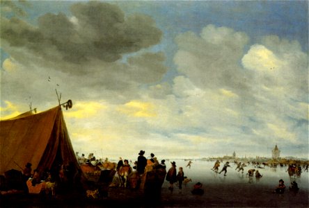 Jacobsz-van-ruysdael winterlandschaft