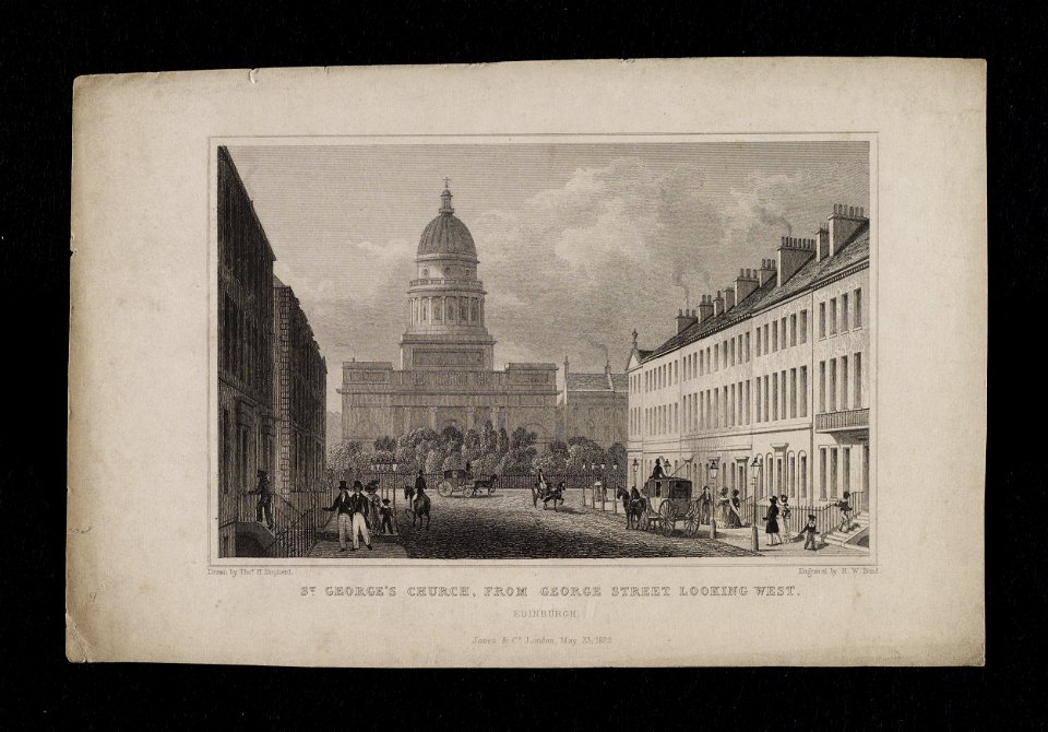 Jacobite broadside - St George's Church, Edinburgh
