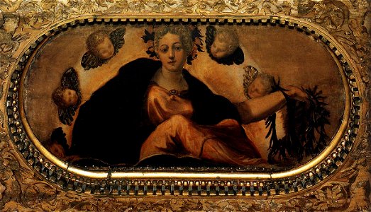 Jacopo Tintoretto - Allegory of Fortune (Felicità) - WGA22505
