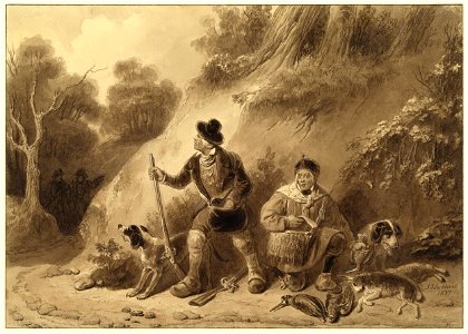 Jacobus Josephus Eeckhout - Poachers