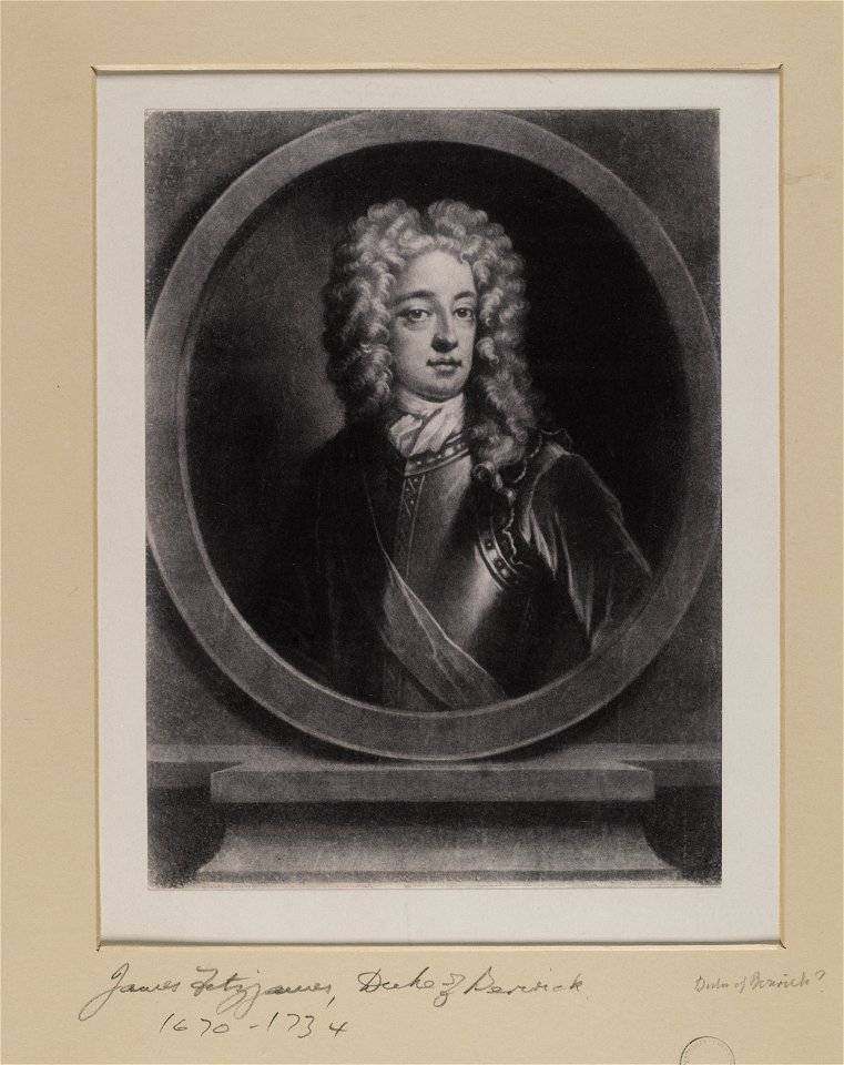 Jacobite broadside - James Fitzjames-Marshall, Duke of Berwick (1670-1734)