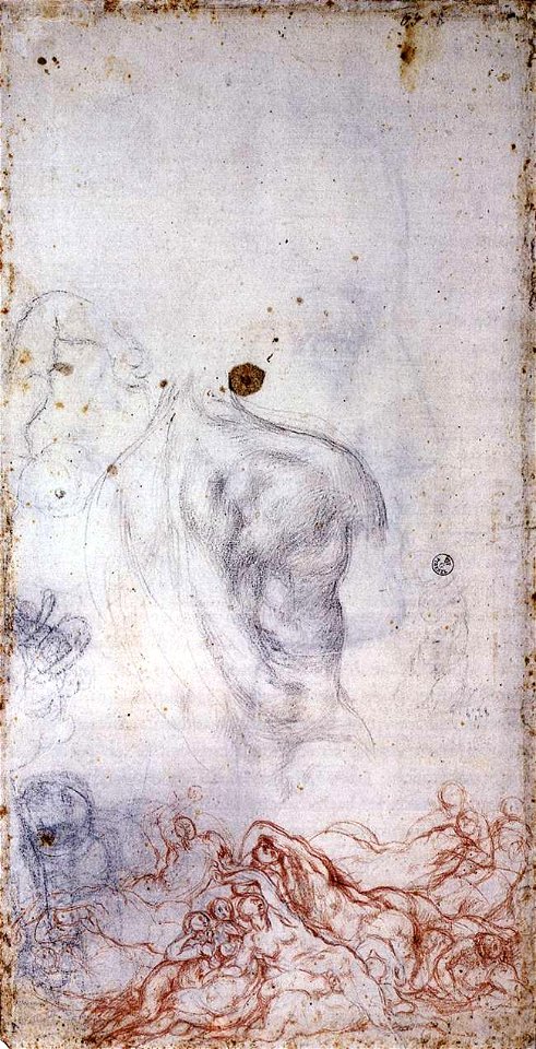 Jacopo Pontormo - Study for the Deluge - WGA18138