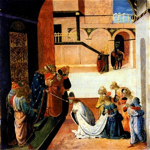 Jacopo del sellaio, esther e assuero