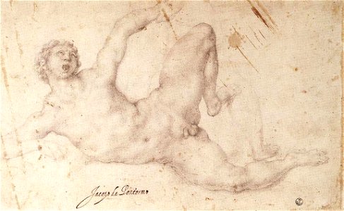 Jacopo Pontormo - Kicking Player - WGA18128