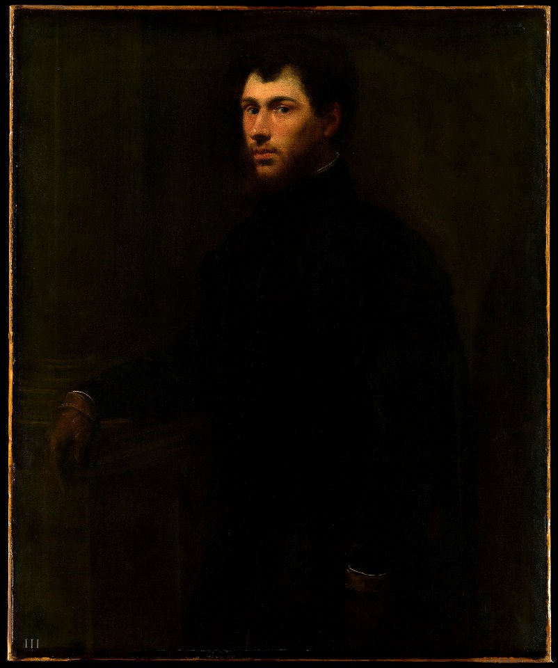 Jacopo Tintoretto (1519-94) - Portrait of a Young Man - RCIN 402845 - Royal Collection
