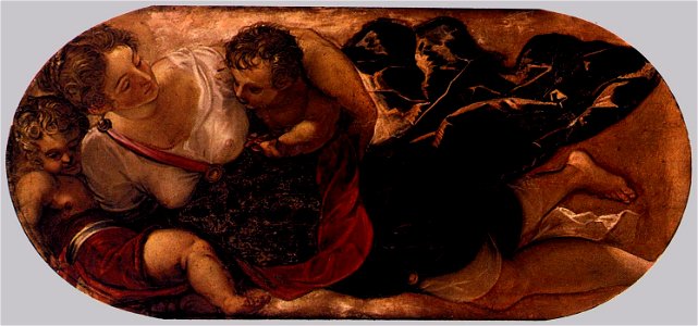 Jacopo Tintoretto - Allegory of the Scuola della Carità - WGA22508