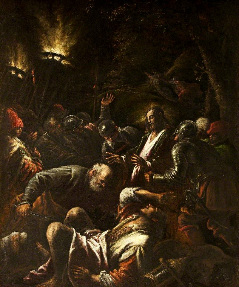 Jacopo Bassano the elder (c.1510-1592) - The Arrest of Christ - 732141 - National Trust