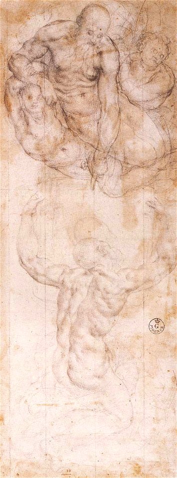 Jacopo Pontormo - Moses Receiving the Tables - WGA18136
