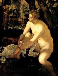 Jacopo Tintoretto - Susanna and the Elders (detail) - WGA22657