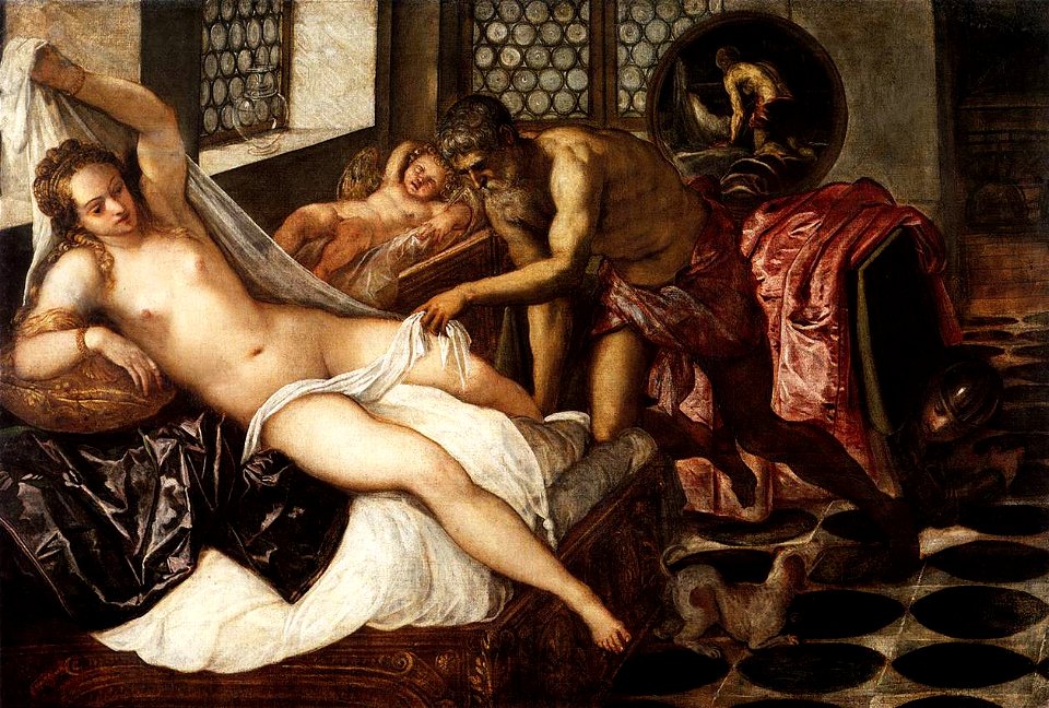 Jacopo Tintoretto - Venus, Mars, and Vulcan - WGA22664