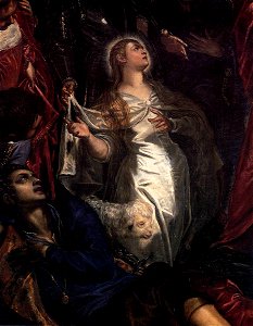 Jacopo Tintoretto - The Miracle of St Agnes (detail) - WGA22467