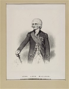 Jacobite broadside - John, Lord MACLEOD (1727- 1789) Count Cromartie in Sweden