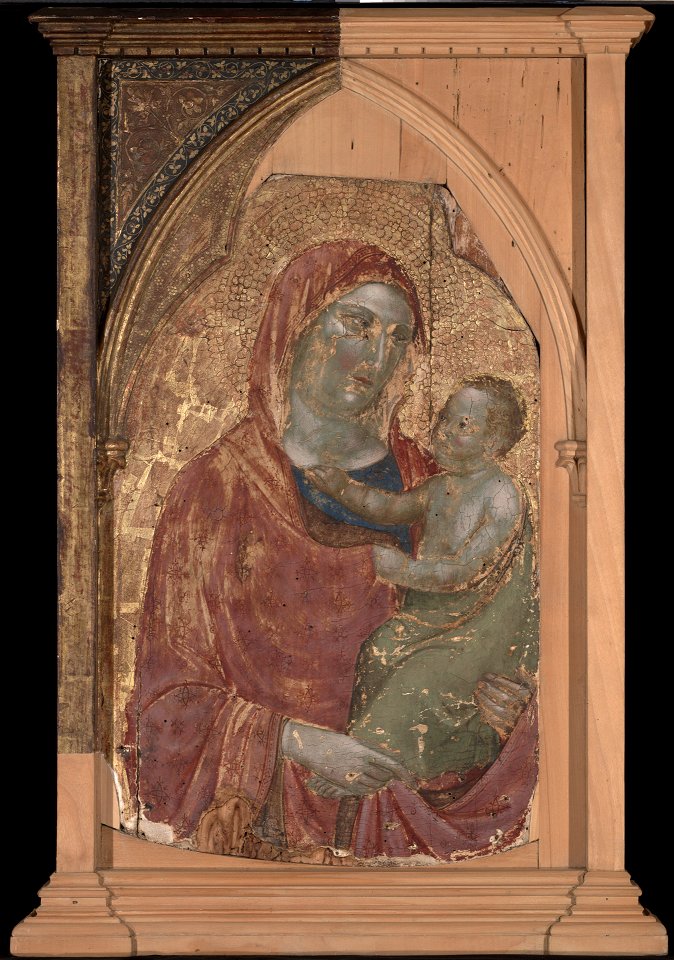 Jacopo del Casentino - Virgin and Child - 1943.209 - Yale University Art Gallery