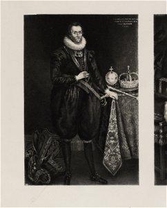 Jacobite broadside - Portrait of James VI and I (1566-1625)