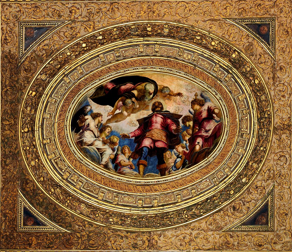 Jacopo Tintoretto - Glorification of St Roch