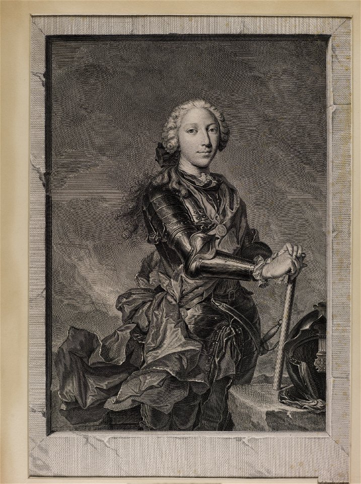 Jacobite broadside - Portrait of Prince Henry