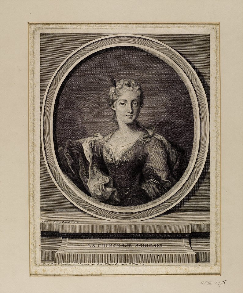 Jacobite broadside - Princess Sobieski