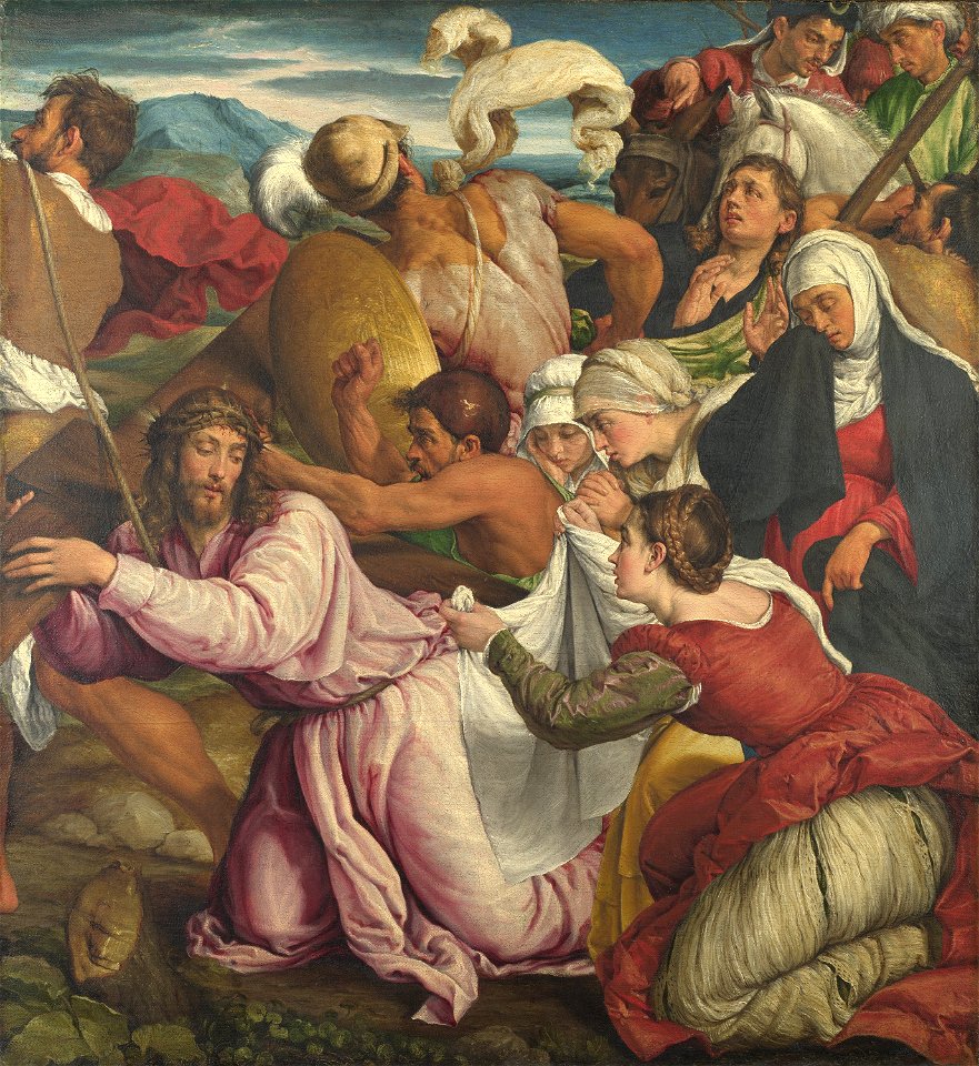 Jacopo Bassano - The Way to Calvary - Google Art Project