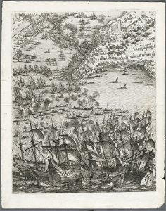 Jacques Callot (French, 1592-1635) - The Siege of La Rochelle, Plate 11 - 2009.4.11 - Cleveland Museum of Art