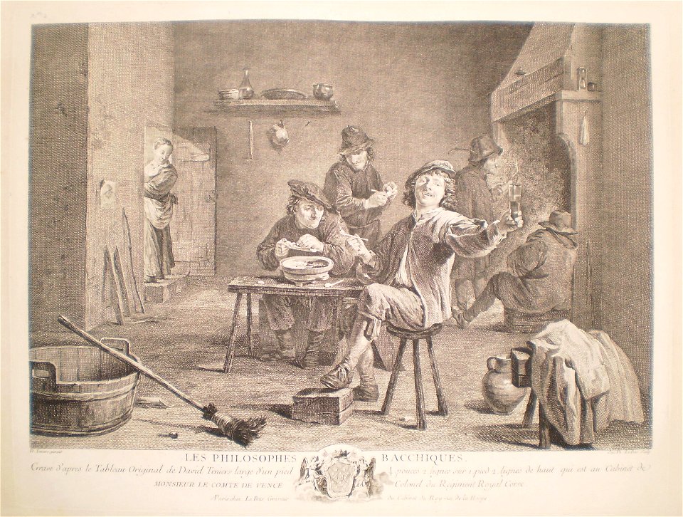 Jacques Philippe Lebas, Les philosophes bacchiques
