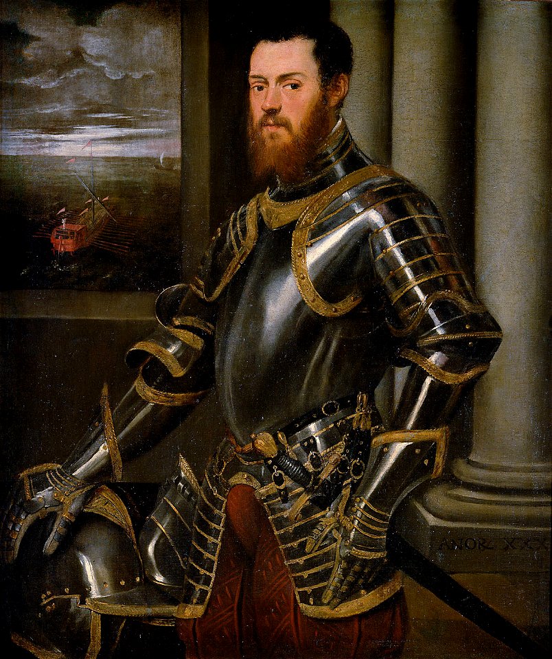 Jacopo Tintoretto - Man in Armour - WGA22676