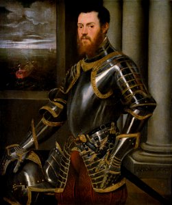 Jacopo Tintoretto - Man in Armour - WGA22676