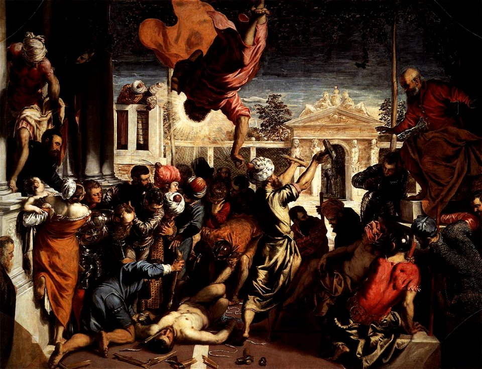 Jacopo Tintoretto - The Miracle of St Mark Freeing the Slave - WGA22480