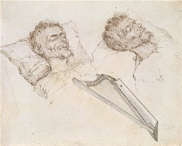 Jacques de II. Gheyn - Karel van Mander on his Deathbed - Google Art Project