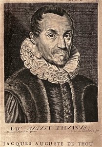 Jacques Auguste de Thou, president of the parliament of Paris
