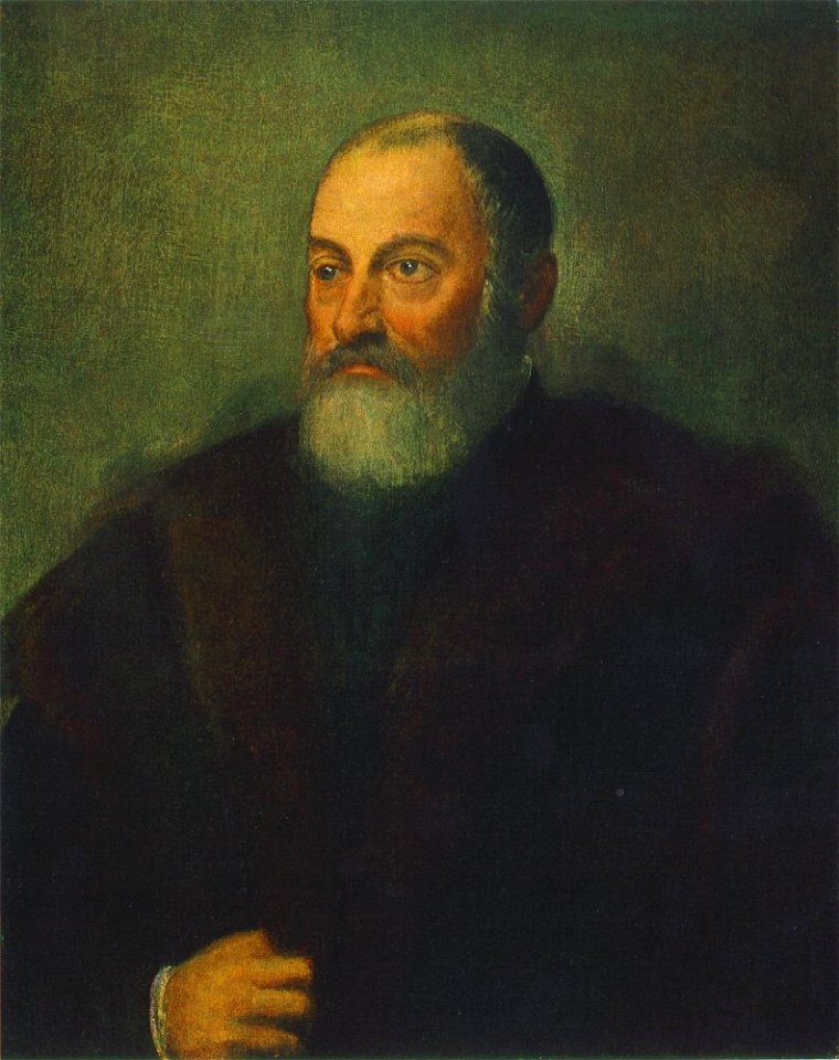 Jacopo Tintoretto - Portrait of a Man - WGA22685