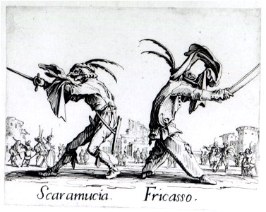 Jacques, Callot, Balli di Sfessania.(4) c. 1622. Engraving. Private Collection.