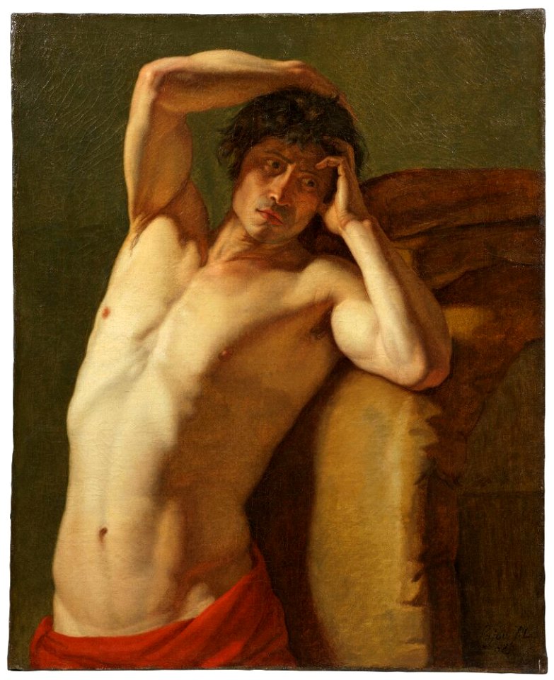 Jacques Augustin Cathérine Pajou - Men Studies - NM 7487 - Nationalmuseum