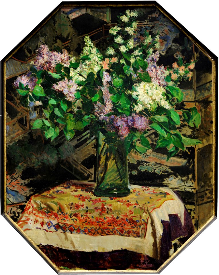Jacques-Emile Blanche, Nature morte (Bouquet de lilas)