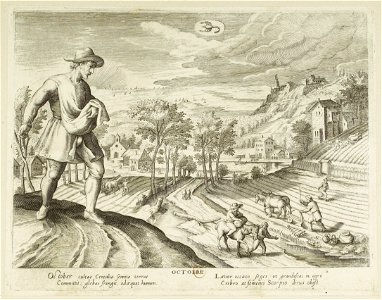 Jacques Callot - Les mois. 10, octobre - btv1b84960509
