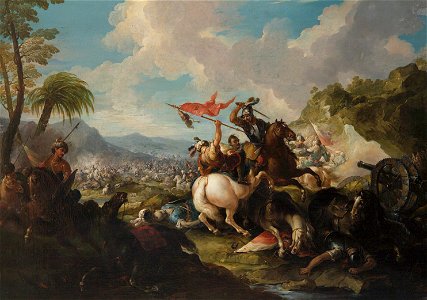 Jacques-Ignace Parrocel - Türkenschlacht - GG 1770 - Kunsthistorisches Museum