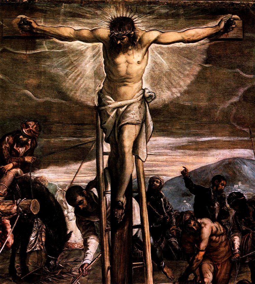 Jacopo Tintoretto - Crucifixion (detail) - WGA22517