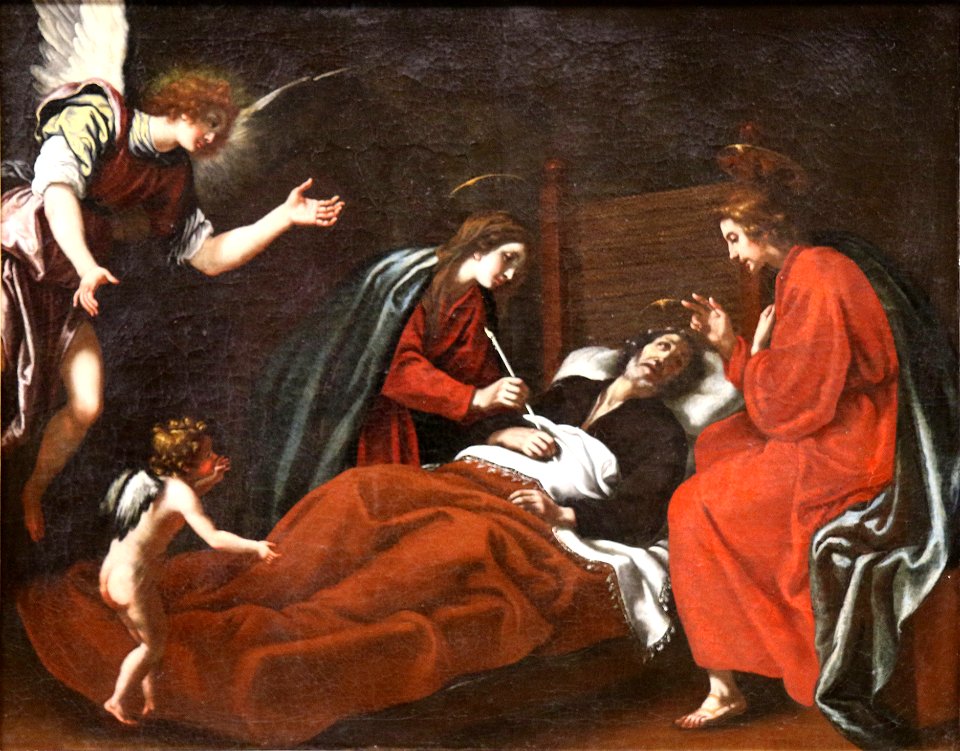 Jacopo Vignali - La mort de saint Joseph