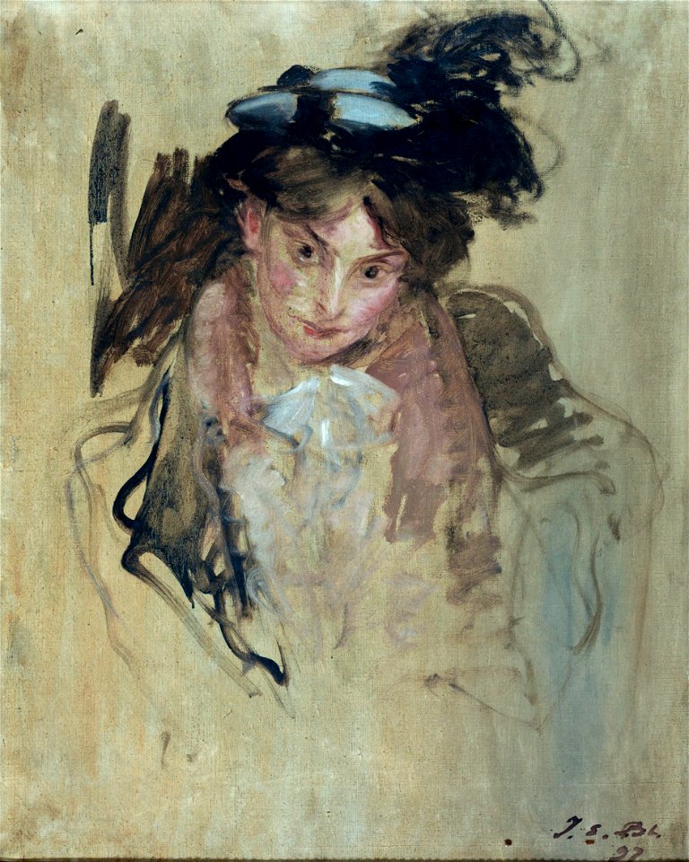 Jacques-Émile Blanche - Portrait de femme - PPP3605 - Musée des Beaux-Arts de la ville de Paris