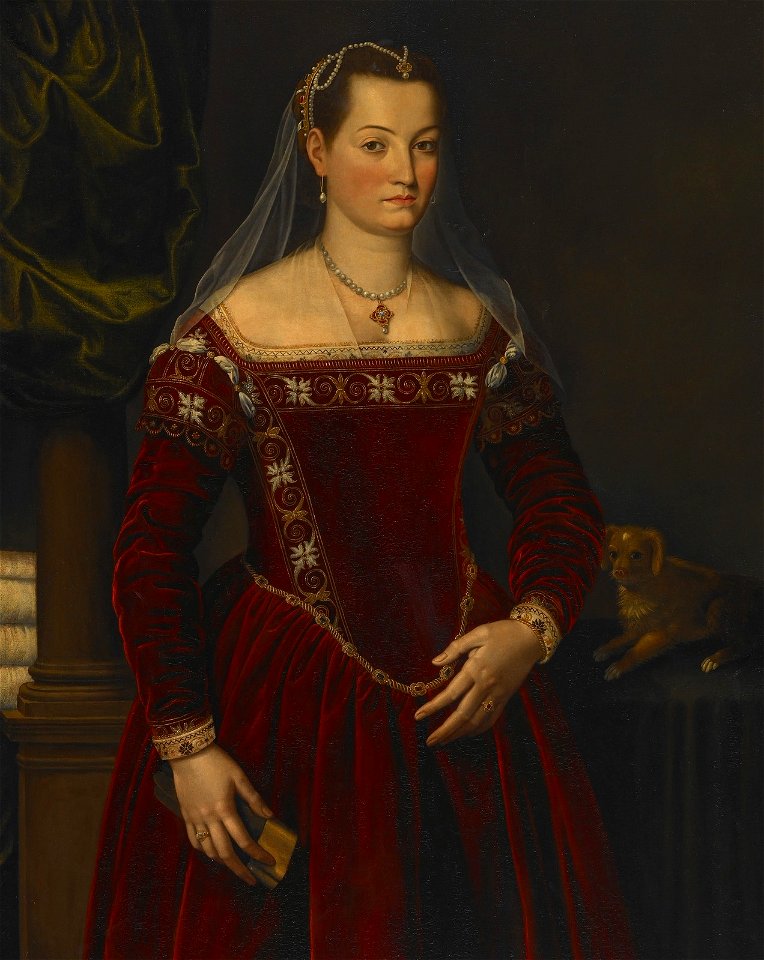 Jacopo Zucchi Portrait of a Lady