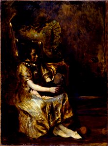 Jacques-Émile Blanche - L'enfant à la poupée - PPP412 - Musée des Beaux-Arts de la ville de Paris