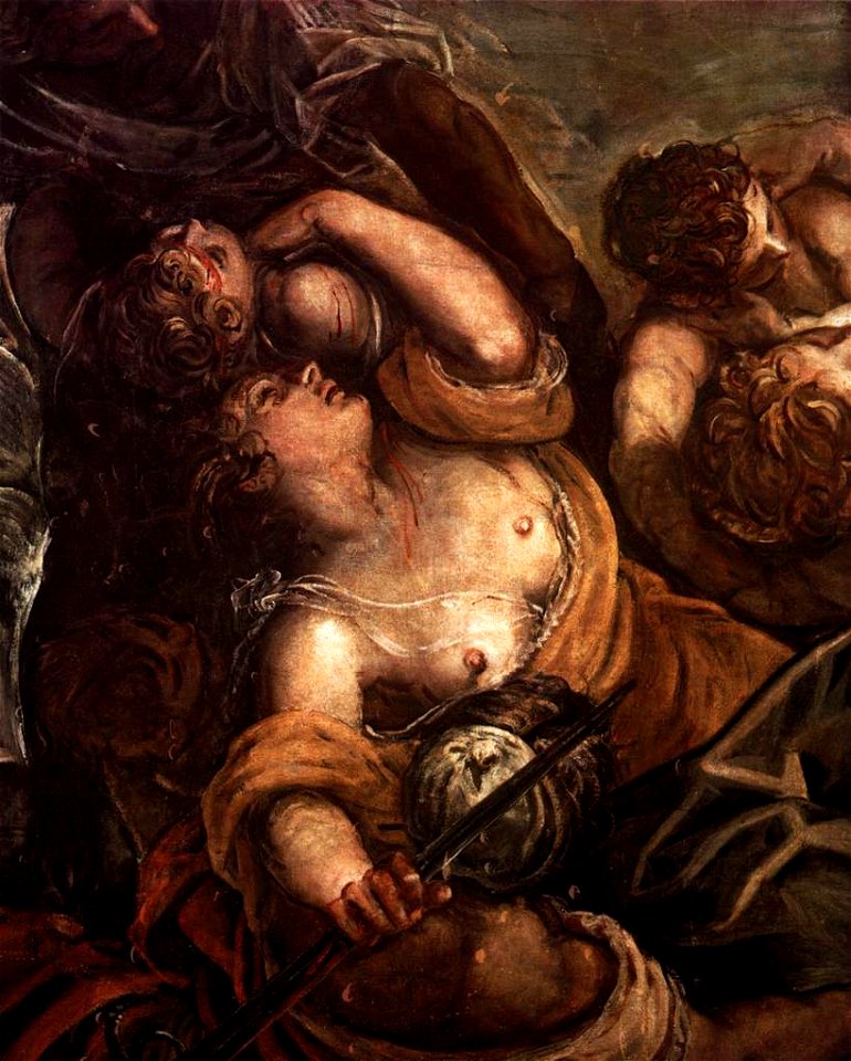 Jacopo Tintoretto - The Massacre of the Innocents (detail) - WGA22593