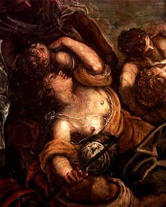 Jacopo Tintoretto - The Massacre of the Innocents (detail) - WGA22593. Free illustration for personal and commercial use.