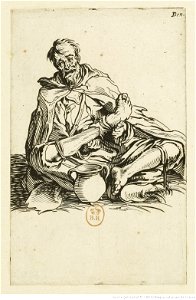 Jacques Callot - Les Gueux (13) - Le malingreux