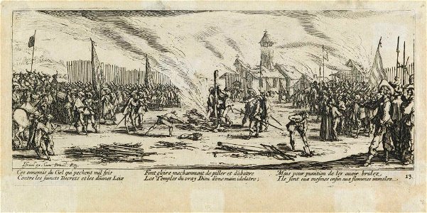 Jacques Callot - A fogueira
