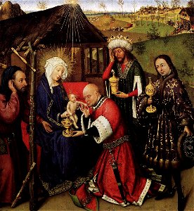 Jacques Daret - Altarpiece of the Virgin - WGA5931