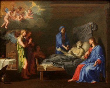 Jacques Stella - Mort de Saint Joseph