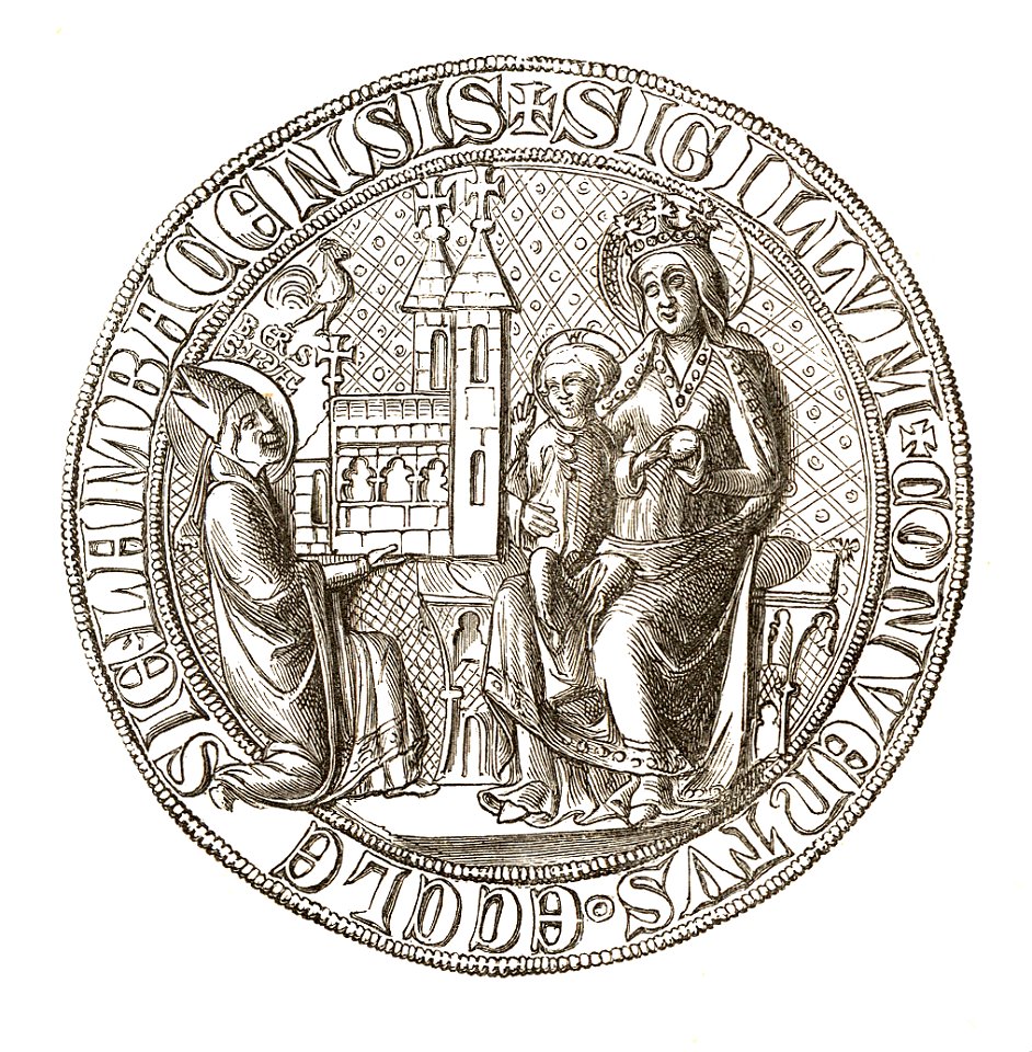 Jahrbuch MZK Band 03 - mittelalterliche Siegel Fig 14 Benediktinerstift Lambach